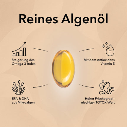 Omega 3 Vegan Algenöl