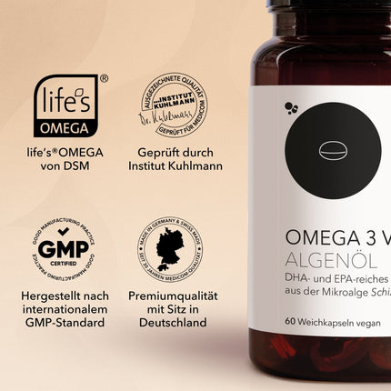 Omega 3 Vegan Algenöl